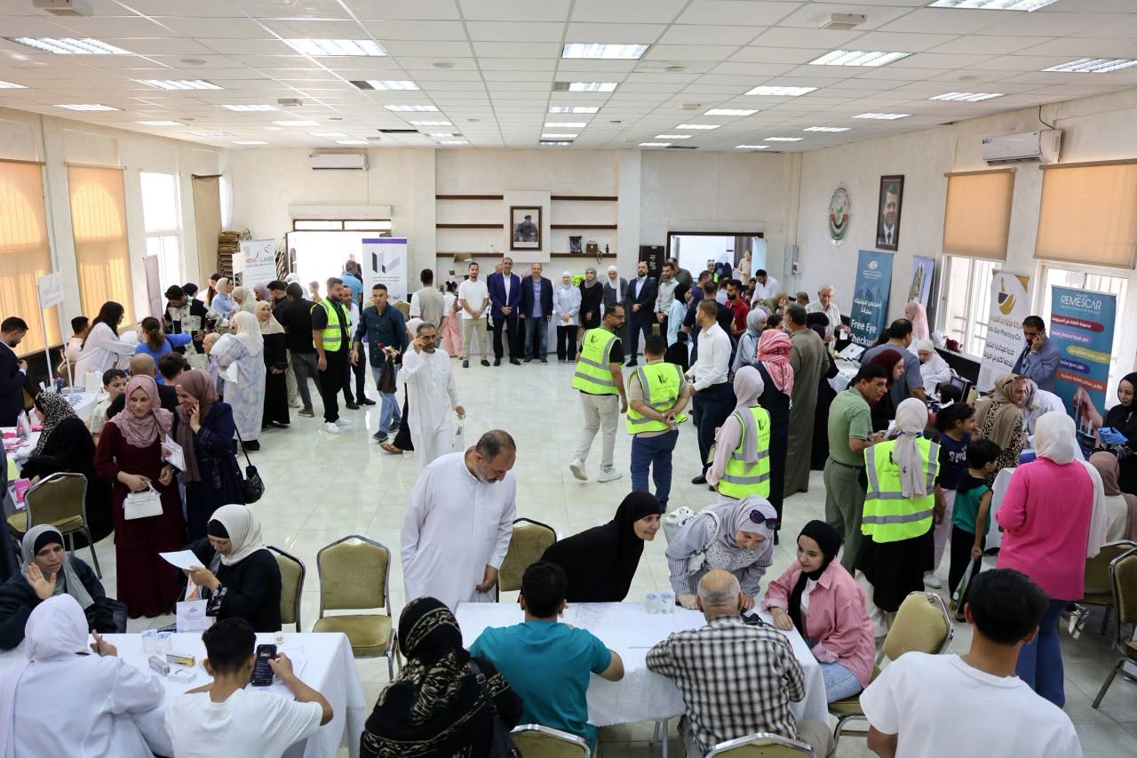 فرع نقابة المهندسين في الكرك ينظم يوماً طبياً مجانياً
